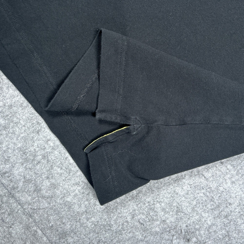 Robert Graham Polo Shirt Men's Size 2XL Black Collared Preppy Short Sleeve - Picture 9 of 13